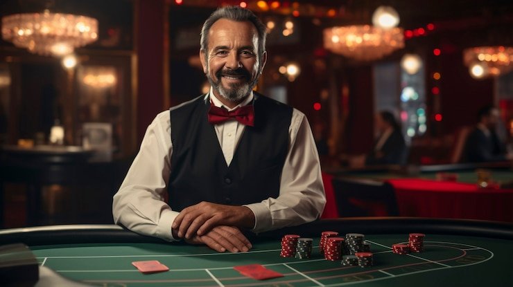 Live casino table interface and game controls